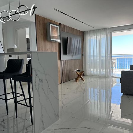 Esmeralda, Benidorm Beachfront Poniente, 1St Line Frontal Seaview, Ocean Terrace 외부 사진