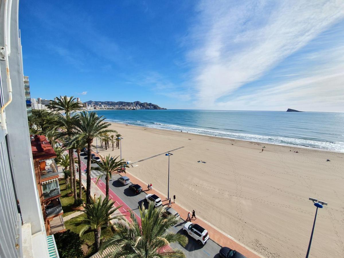 Esmeralda, Benidorm Beachfront Poniente, 1St Line Frontal Seaview, Ocean Terrace 외부 사진